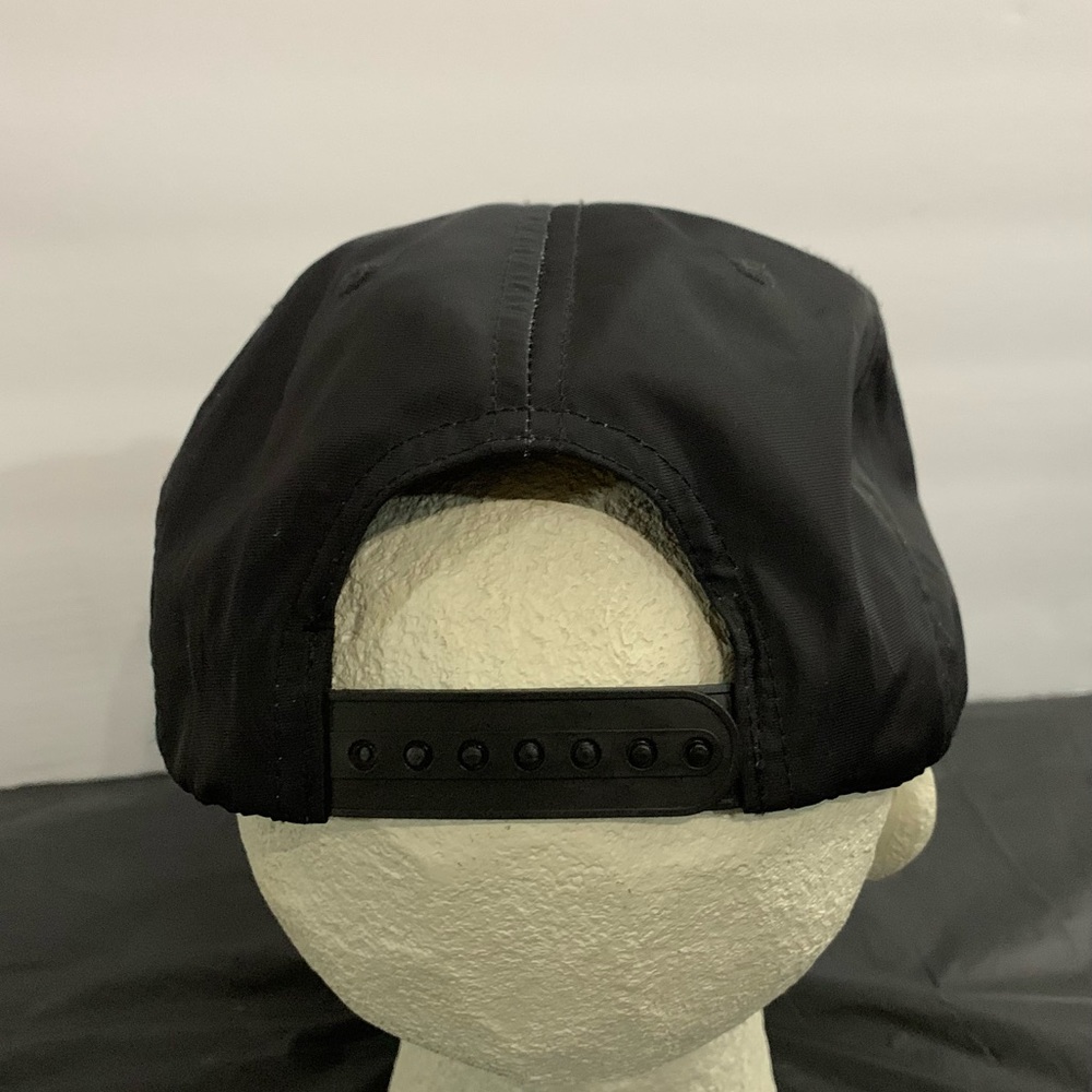 RIPNDIP Hell Ride Flame Nylon Snapback Hat Black Rare 6 Panel Deadstock Skater - Picture 4 of 6